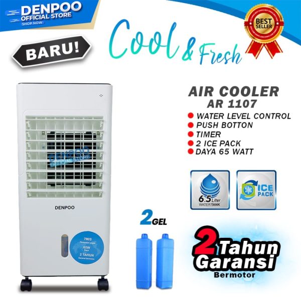 Air Cooler DENPOO / Penyejuk Ruangan AR-1107